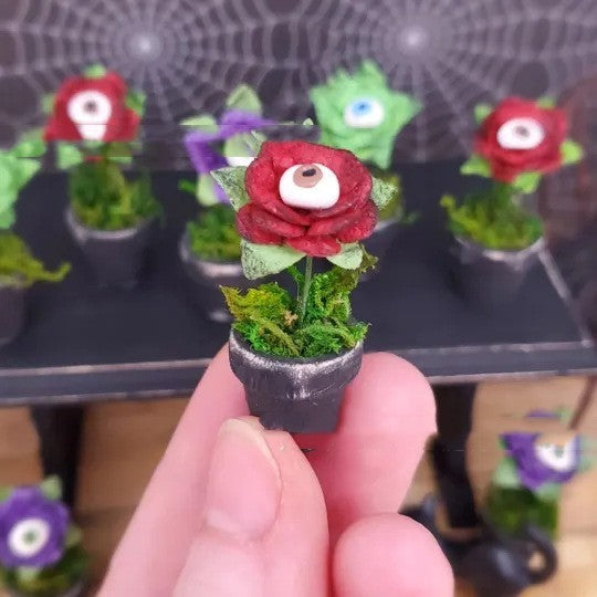 Mini Flower Basket Bonsai Decoration