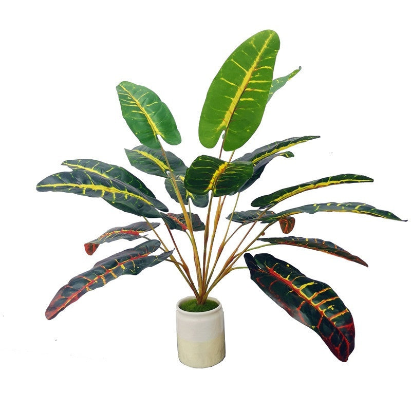 Emulational Greenery Bonsai Large Leaf Plant