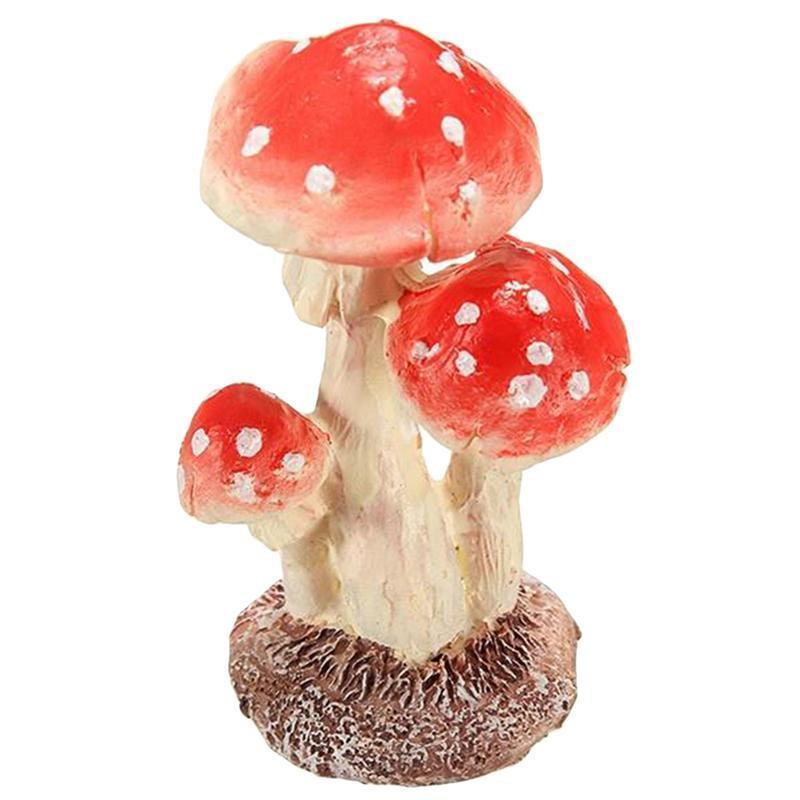 Mini mushroom bonsai decorations