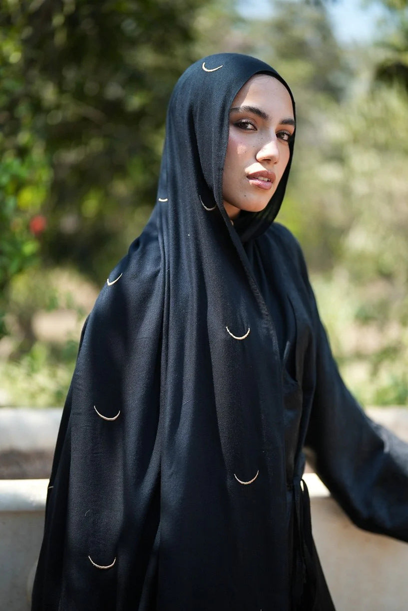 Satin Printed Hijab Printed Shawl Headscarf