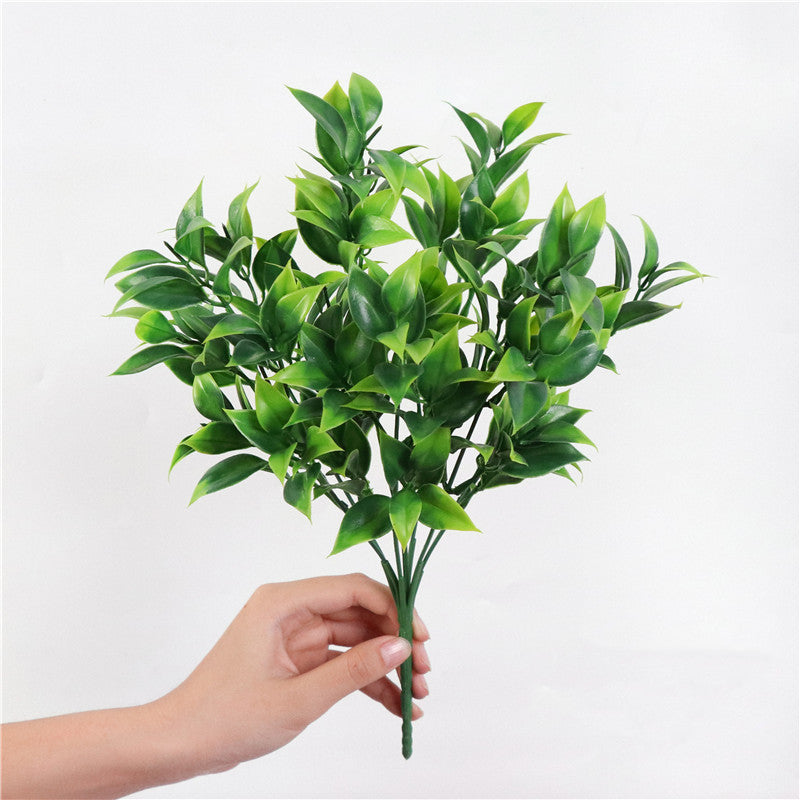 Home Decors Flowers Arrangement Branches-Grass Christmas-Table Artificial-Plants Eucalyptus