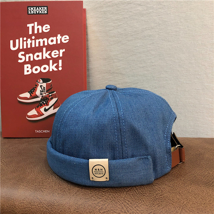 Fashion Retro Wild Letter Beanie Hat