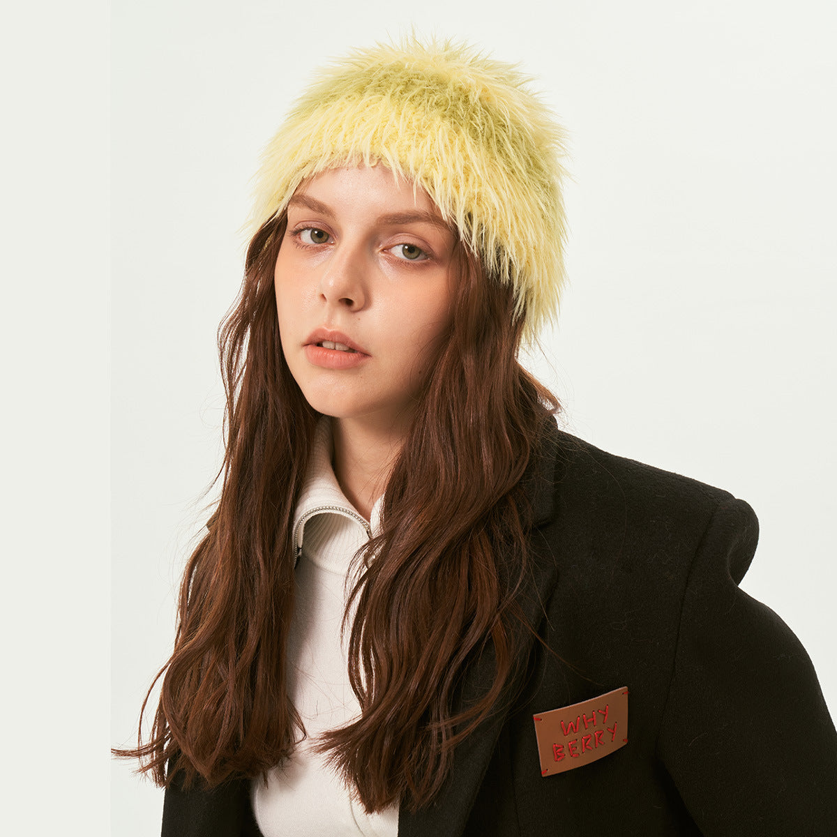 Women's Winter Atmosphere Wool Beanie Hat