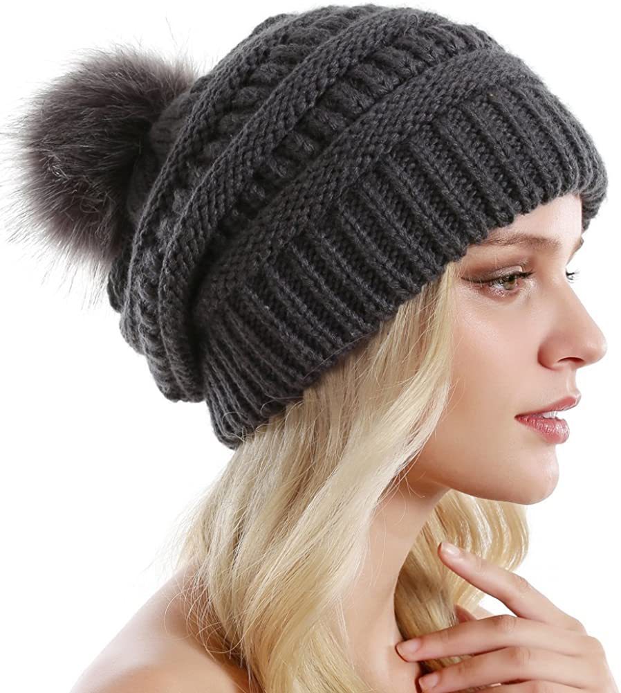 Knitted Casual Beanie Warm Winter Hat
