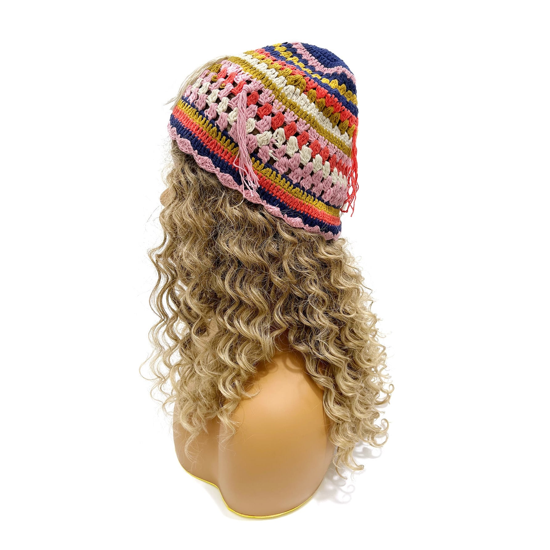Women's Fashion Hand Crocheted Beanie Pot Hat