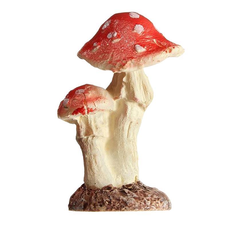 Mini mushroom bonsai decorations