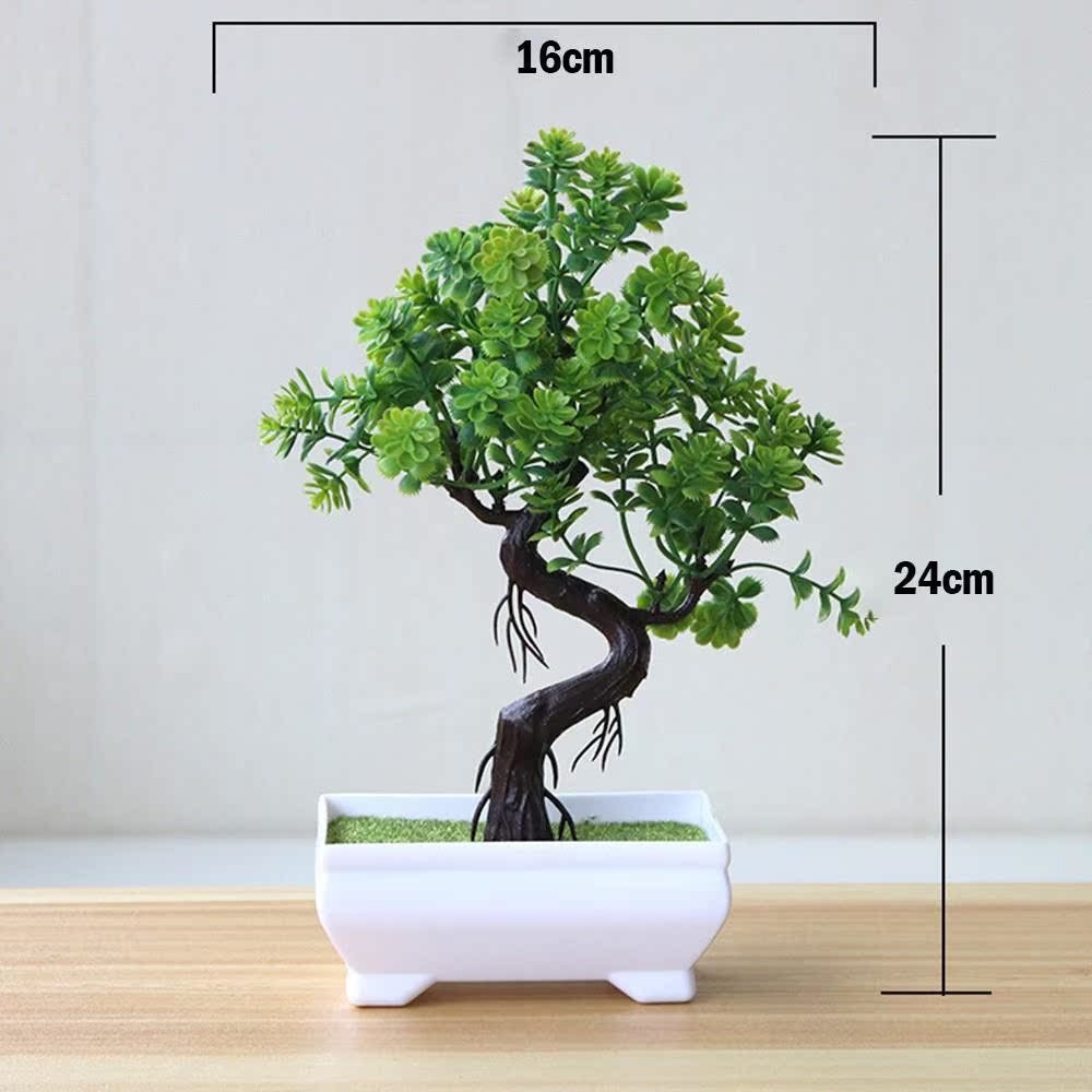 Artificial Potted Green Small Arborous Plants