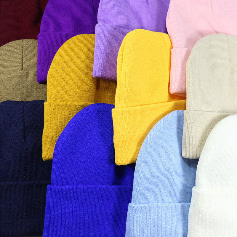 Beanie Color Ding Wool Knitting Hat