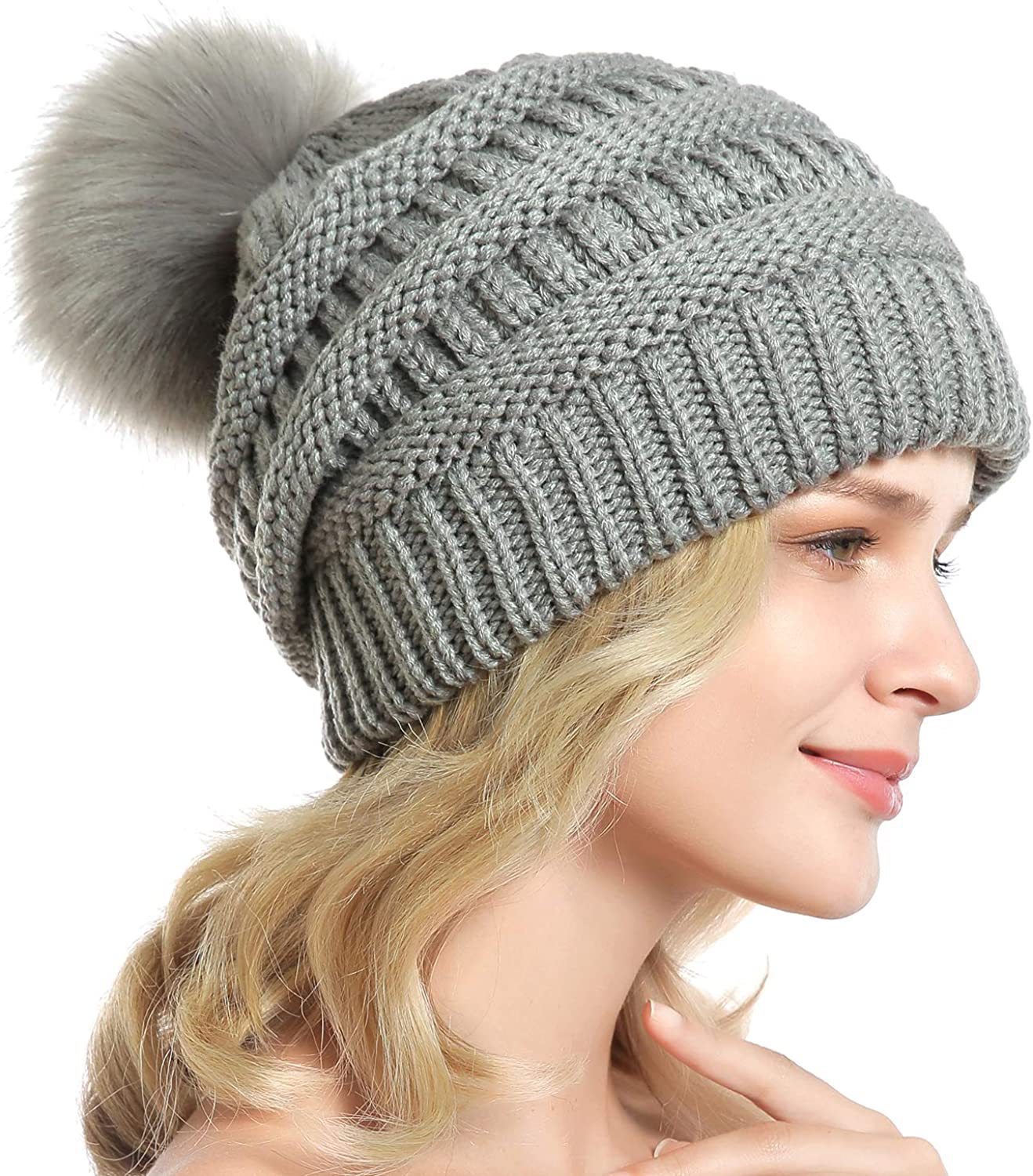 Knitted Casual Beanie Warm Winter Hat