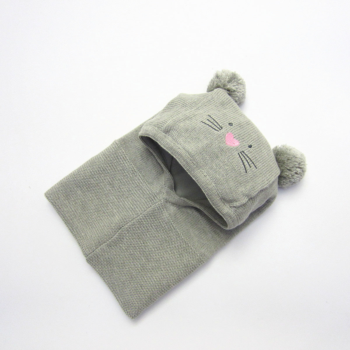 Calico Cat Sets Of Children's Knitted Hats Autumn And Winter