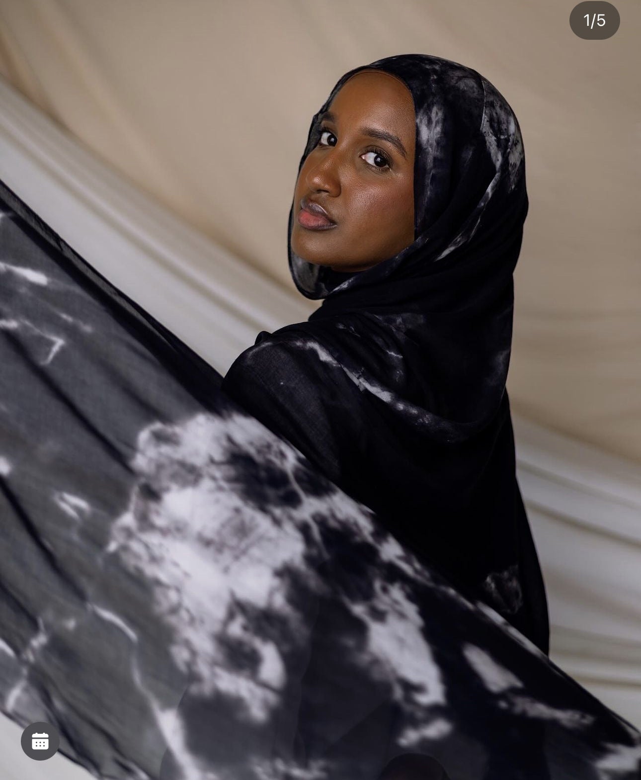 Satin Printed Hijab Printed Shawl Headscarf