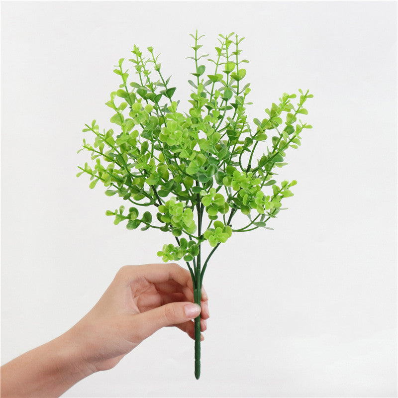 Home Decors Flowers Arrangement Branches-Grass Christmas-Table Artificial-Plants Eucalyptus