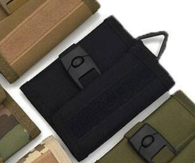 Velcro Shortcut Camouflage Wallet