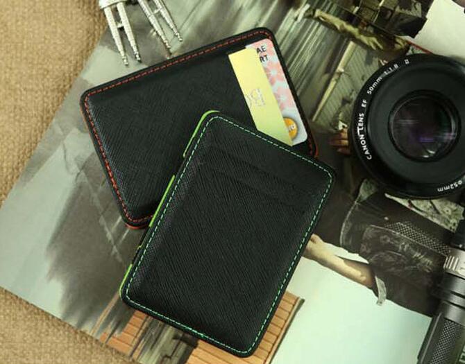 Minimalist Men’s Leather Wallet – Slim Card Holder