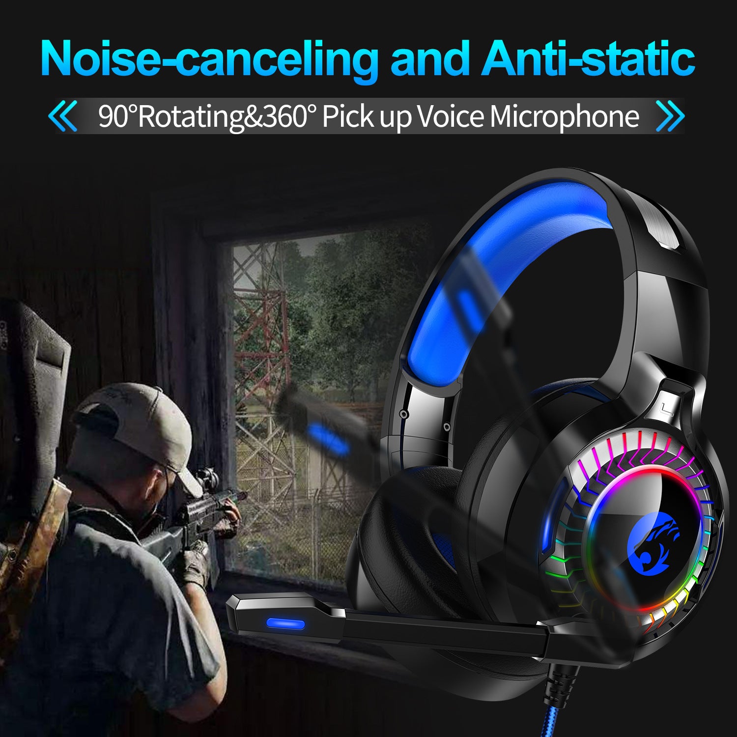 A60 headset PC game PS4 XBOX ONE 7.1 channel headphones