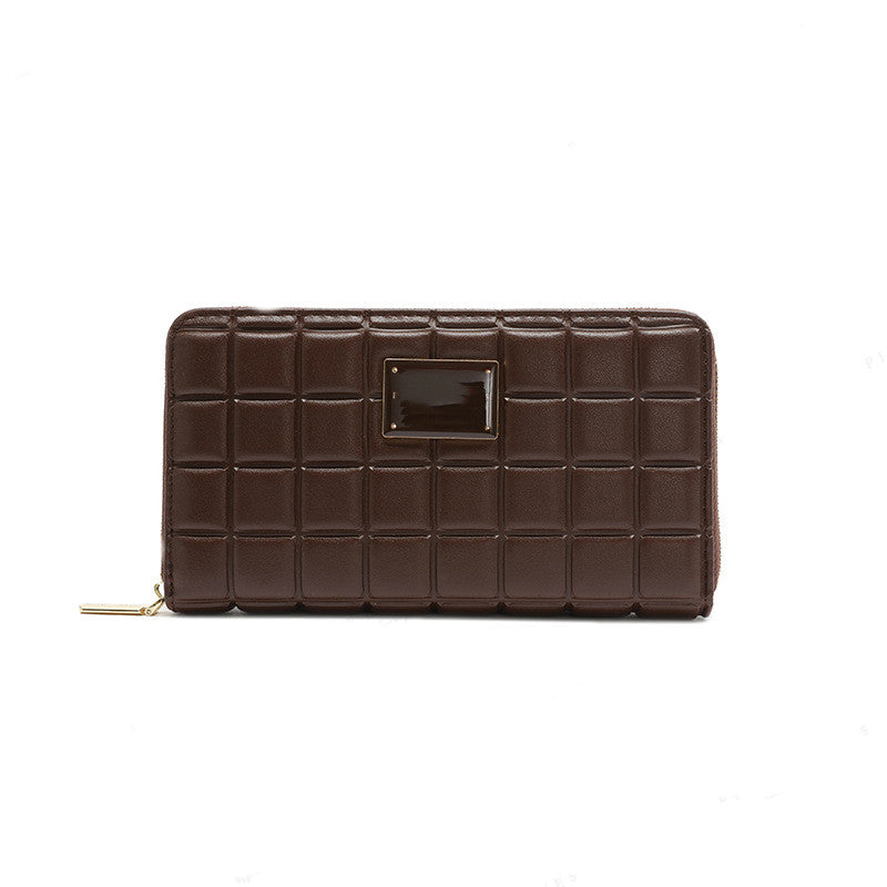 Women’s Minimalist Wallet – Large Capacity Leather Card Holder