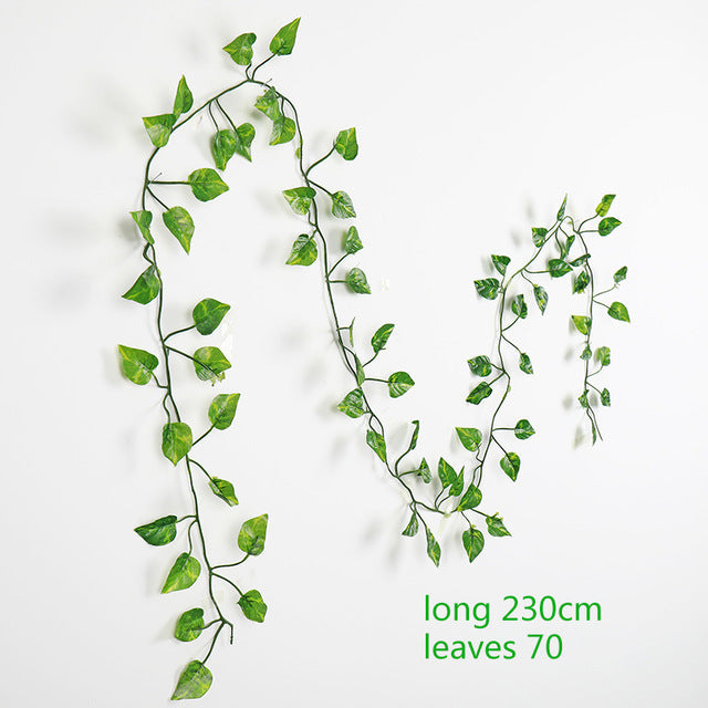 Artificial decorative green plants