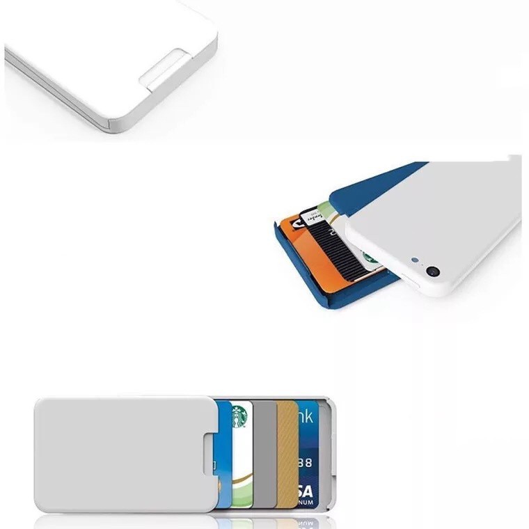 Urban Minimalist Slide Wallet – Slim Plastic Card Holder