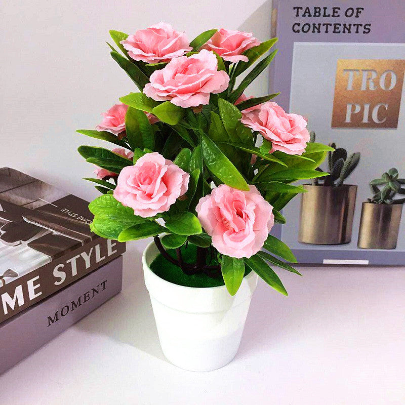 Fashion Simple Moon Rose Shape Bonsai