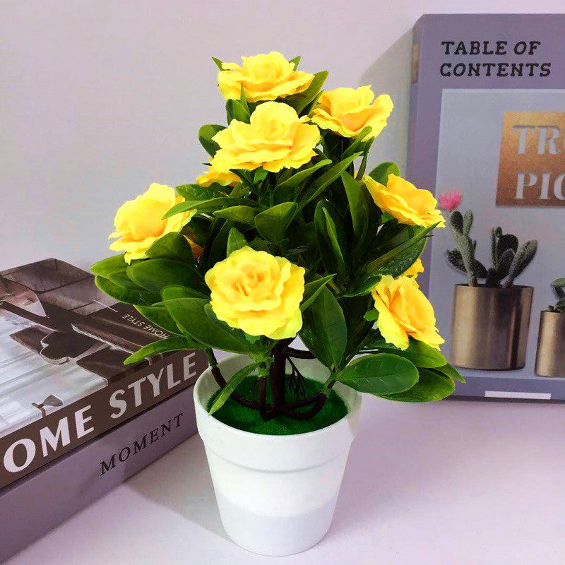 Fashion Simple Moon Rose Shape Bonsai