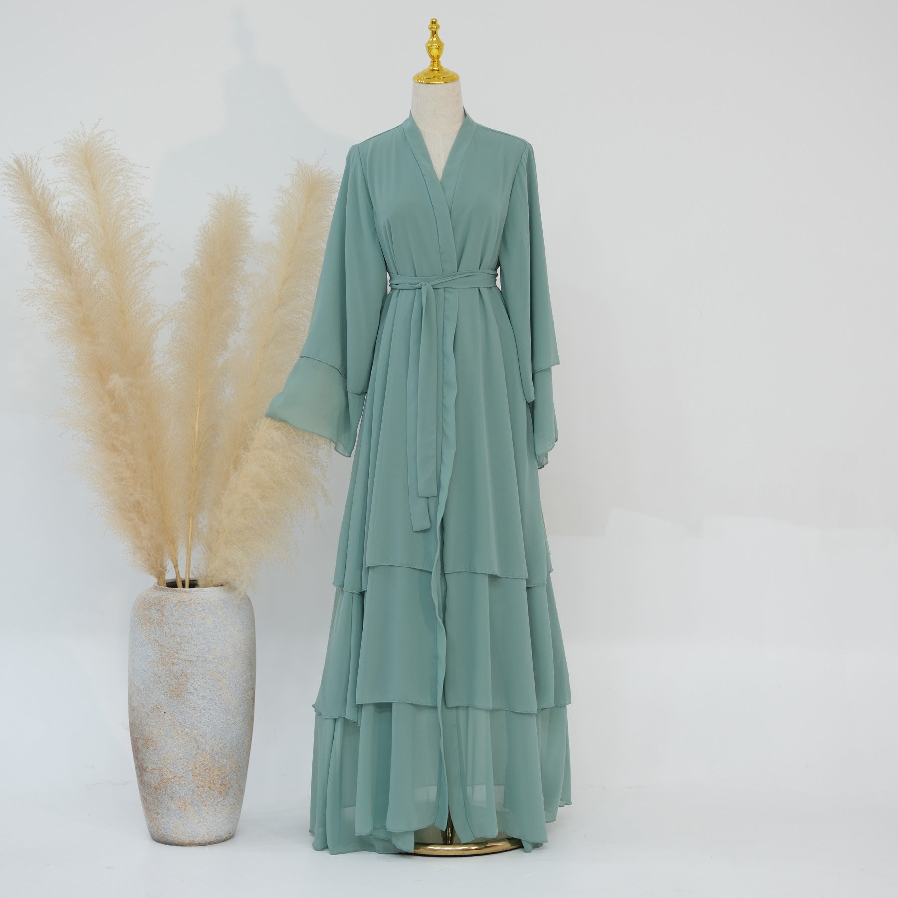 Dubai Middle East Turkey Dubai Exquisite Elegant Cardigan Robe