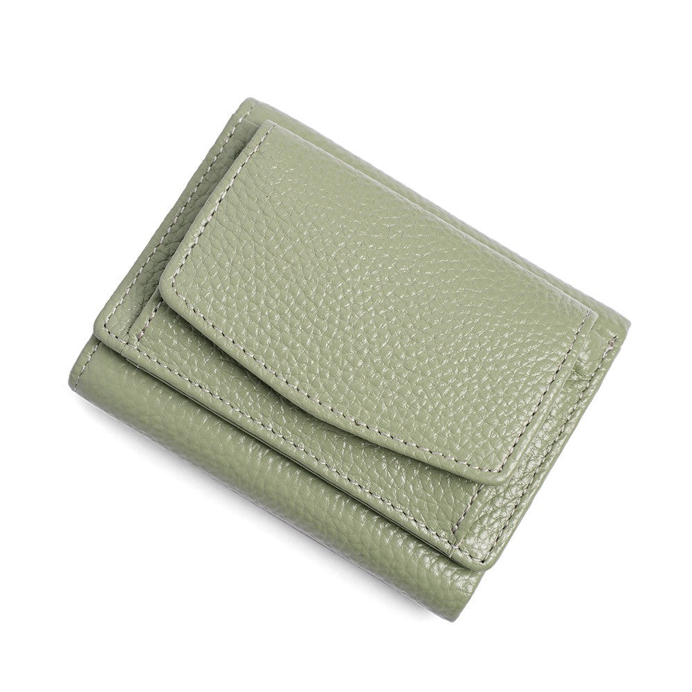 Minimalist men’s leather wallet with slim design and card holder slots. Premium quality wallet for everyday use.