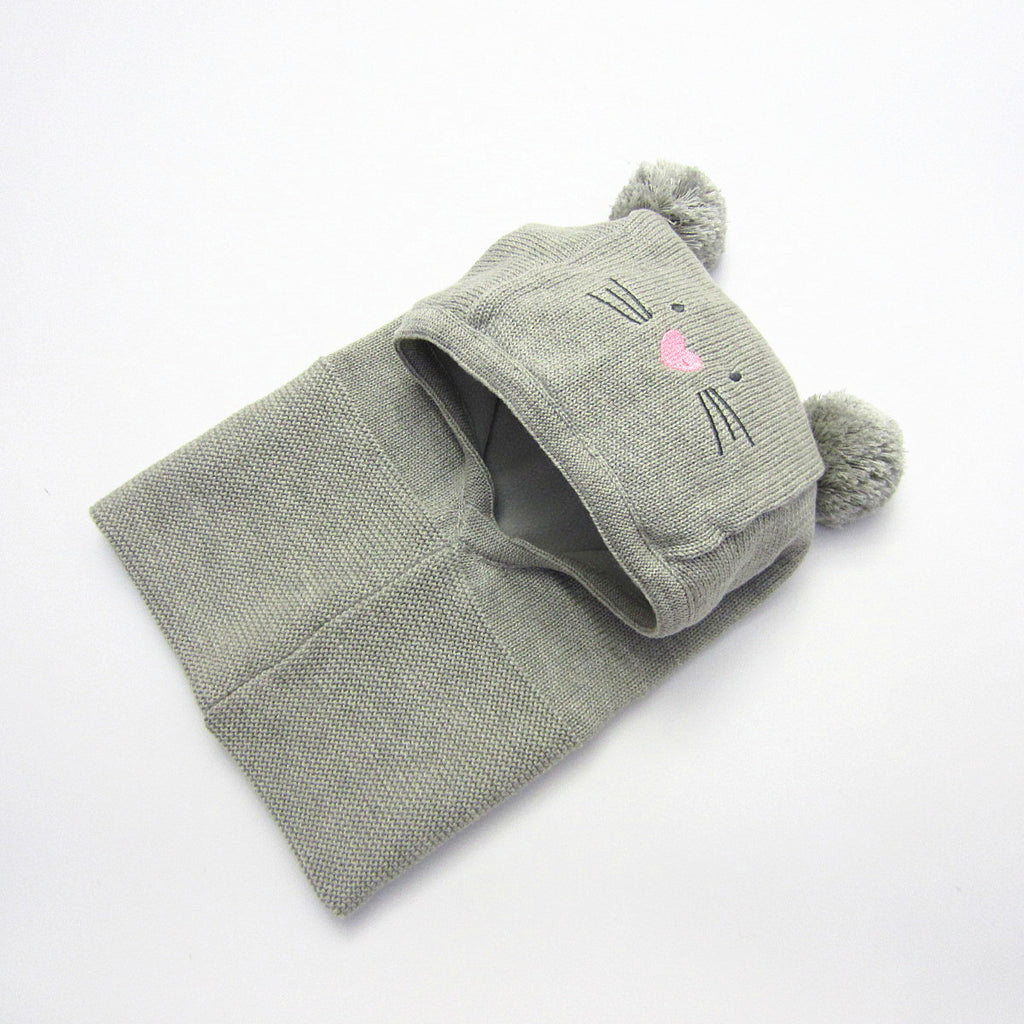 Calico Cat Sets Of Children's Knitted Hats Autumn And Winter