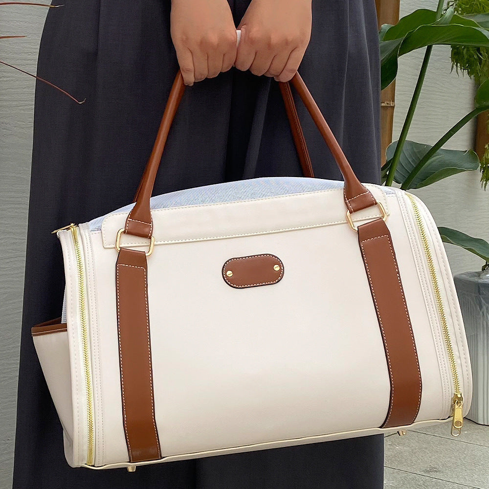 Fashion Personalized Portable Dogskin Leather Bags