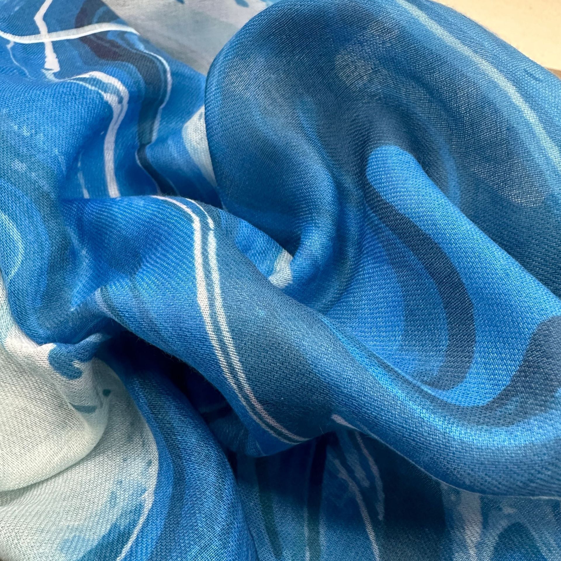 Satin Printed Hijab Printed Shawl Headscarf