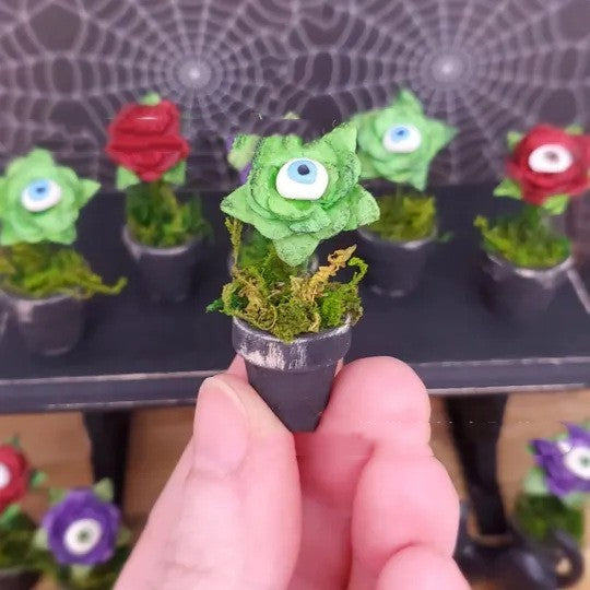 Mini Flower Basket Bonsai Decoration