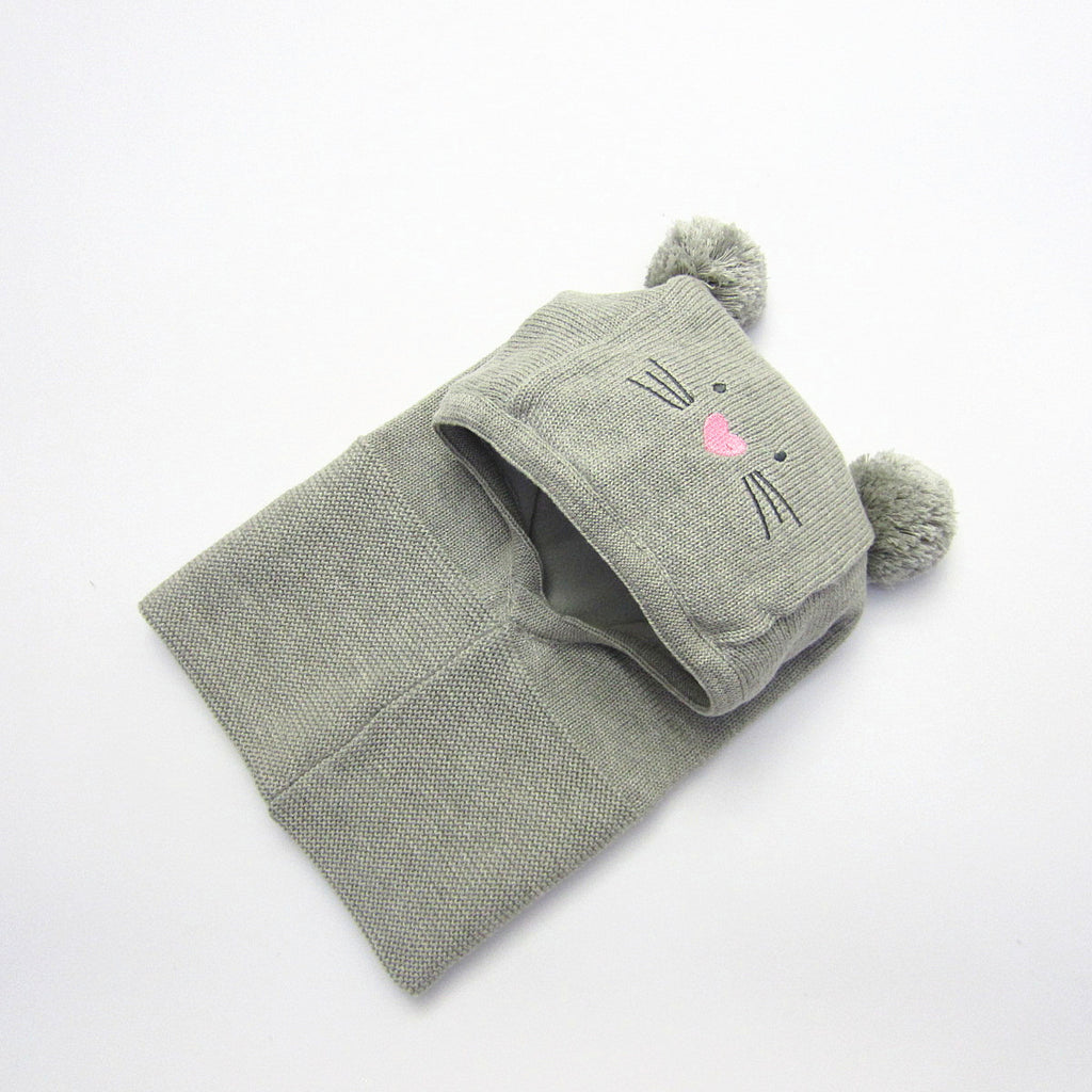 Calico Cat Sets Of Children's Knitted Hats Autumn And Winter