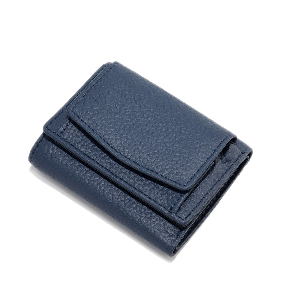 Minimalist men’s leather wallet with slim design and card holder slots. Premium quality wallet for everyday use.