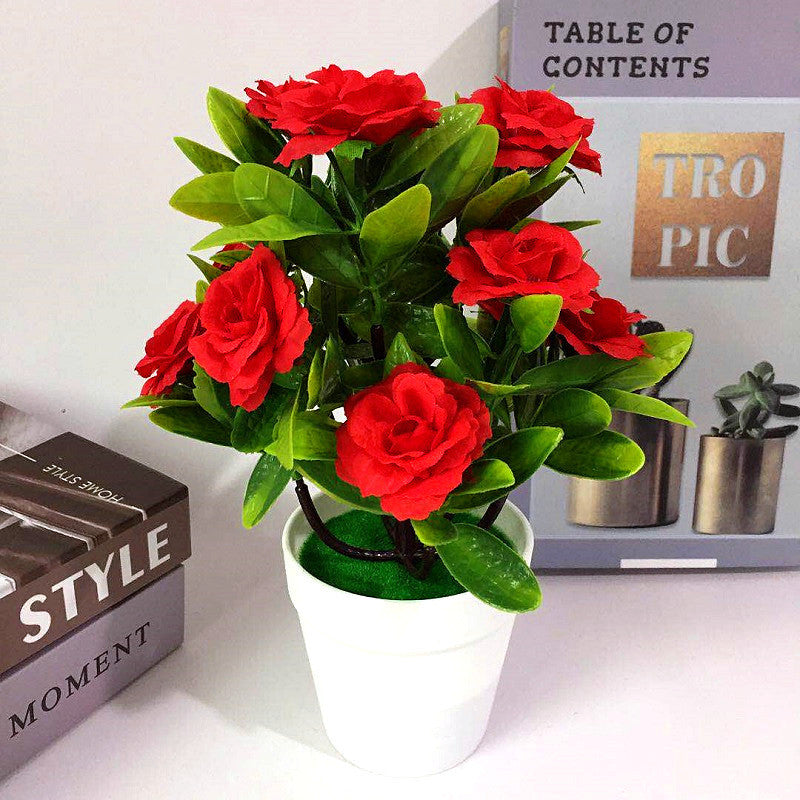 Fashion Simple Moon Rose Shape Bonsai