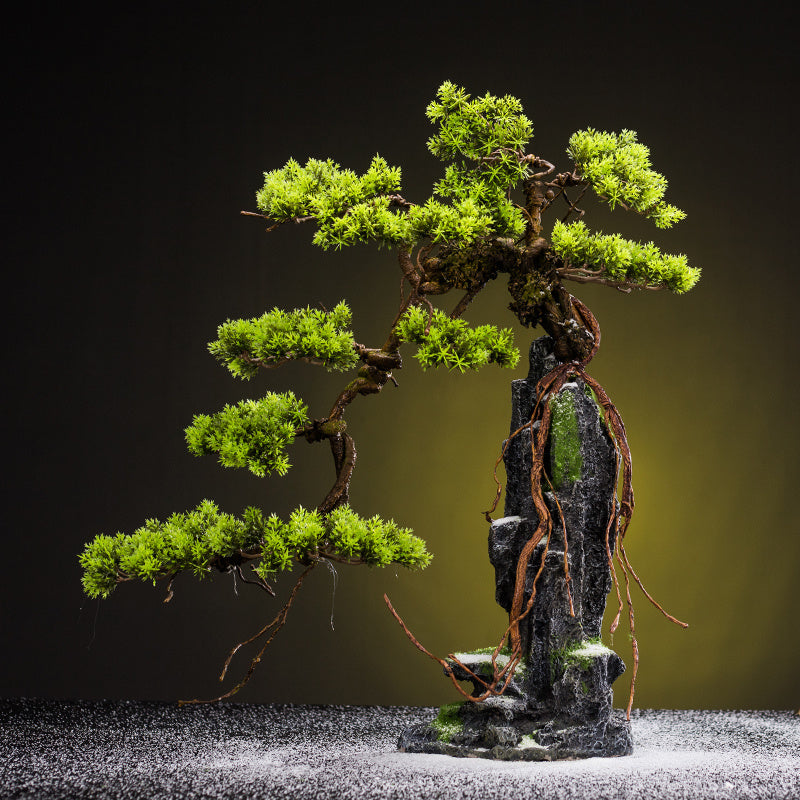 New Chinese Creative Simulation Welcome Pine Bonsai